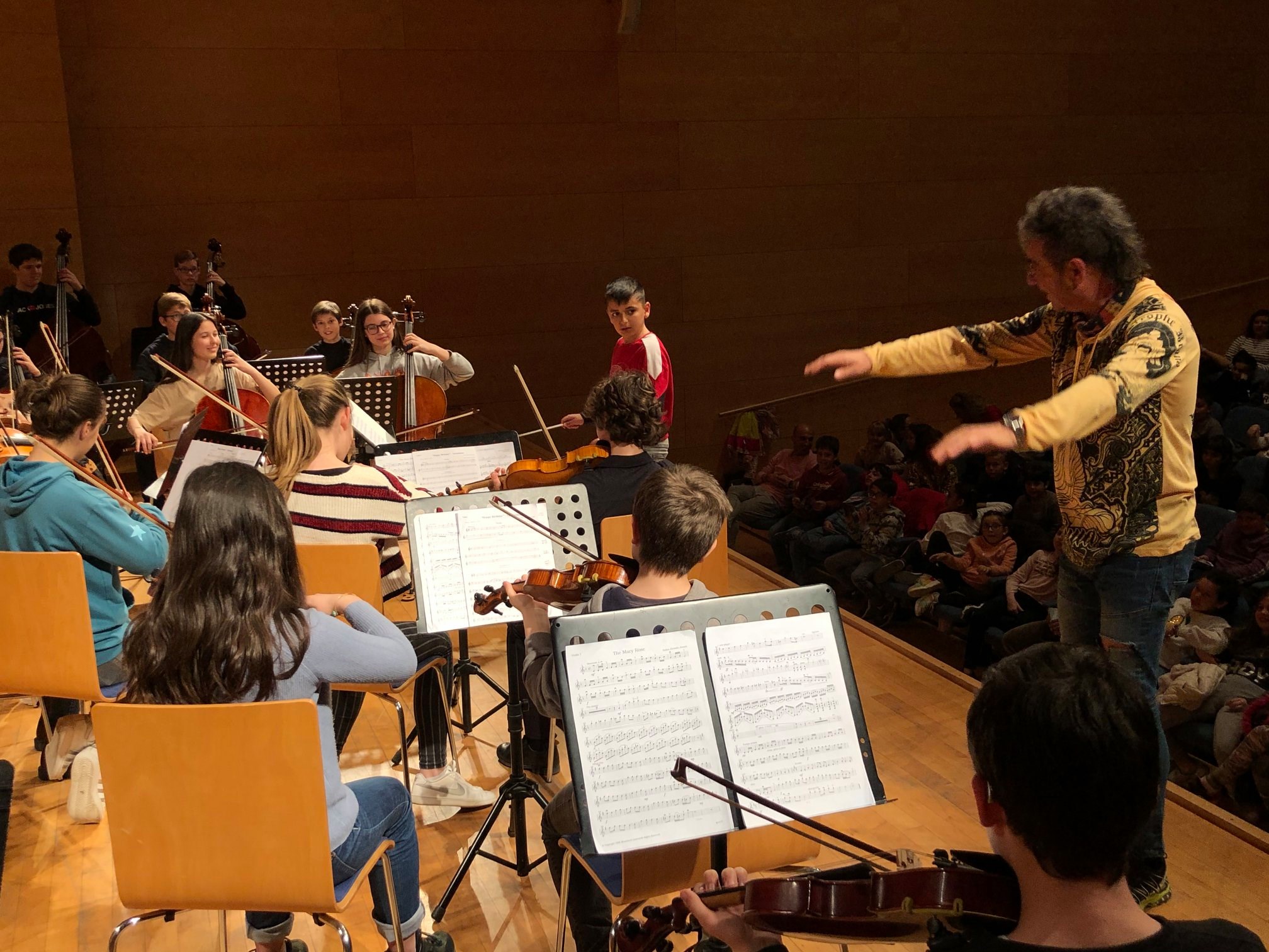 El conservatori apropa la música a les set escoles de primària del municipi