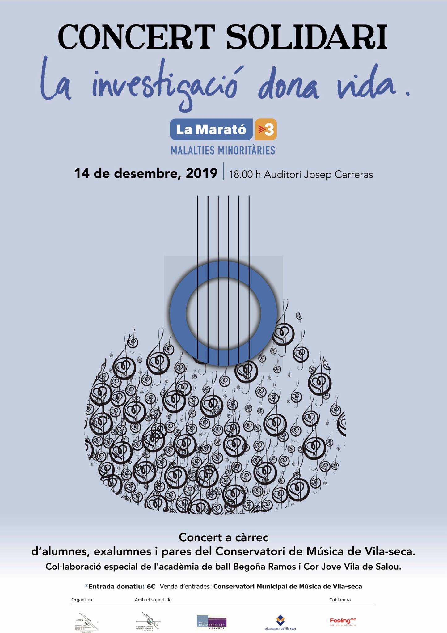 Torna el concert de La Marató de TV3