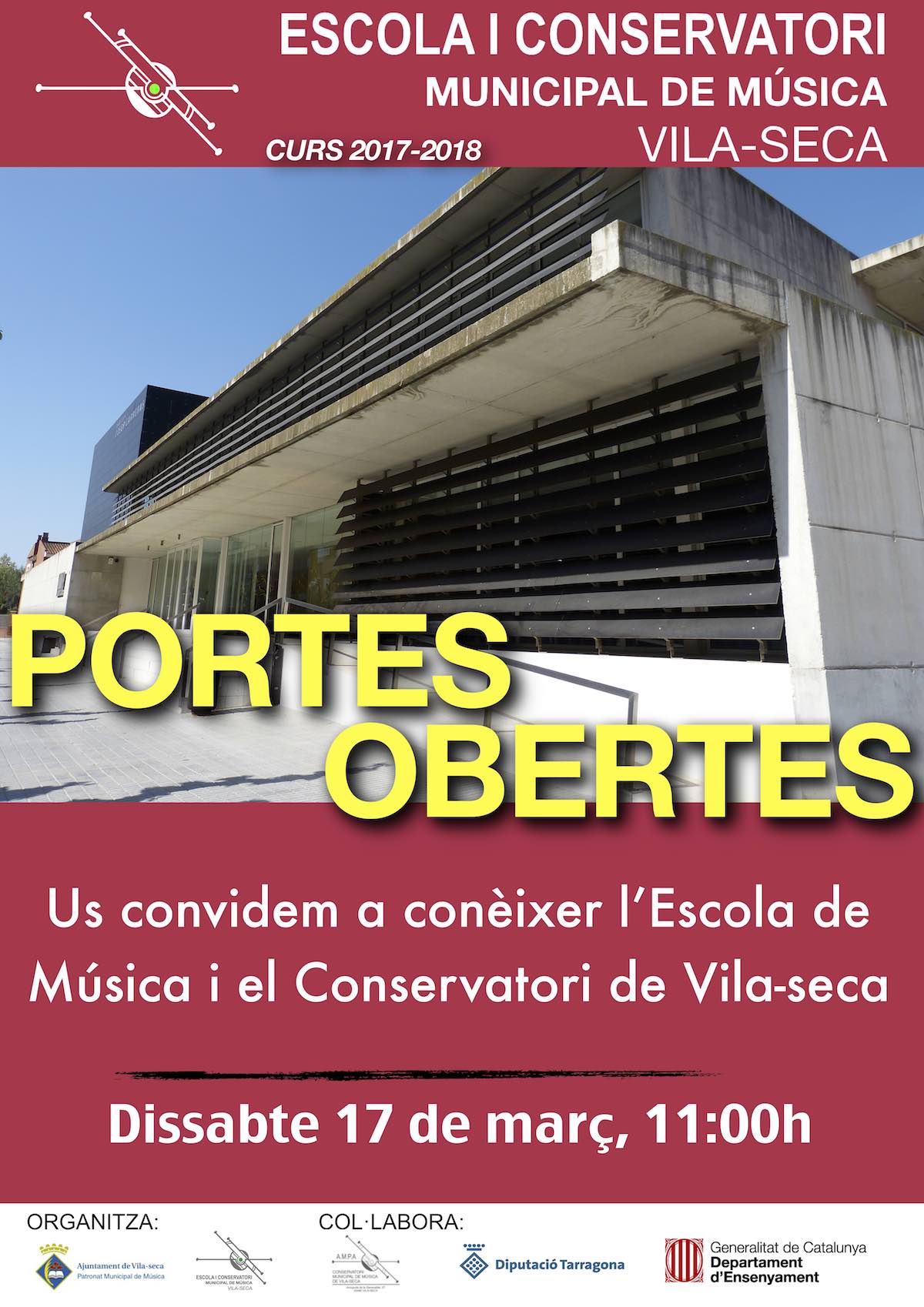 Jornada de portes obertes a l'Escola de Música i el Conservatori