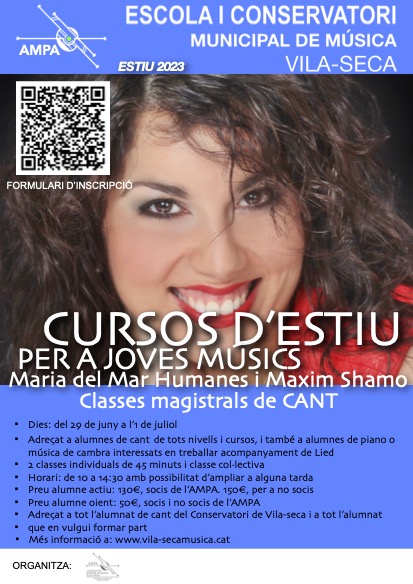 Cursos d'Estiu de Cant amb Mar Humanes