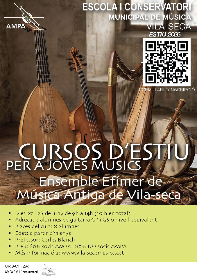 Obertes les inscripcions al curs d'estiu 
