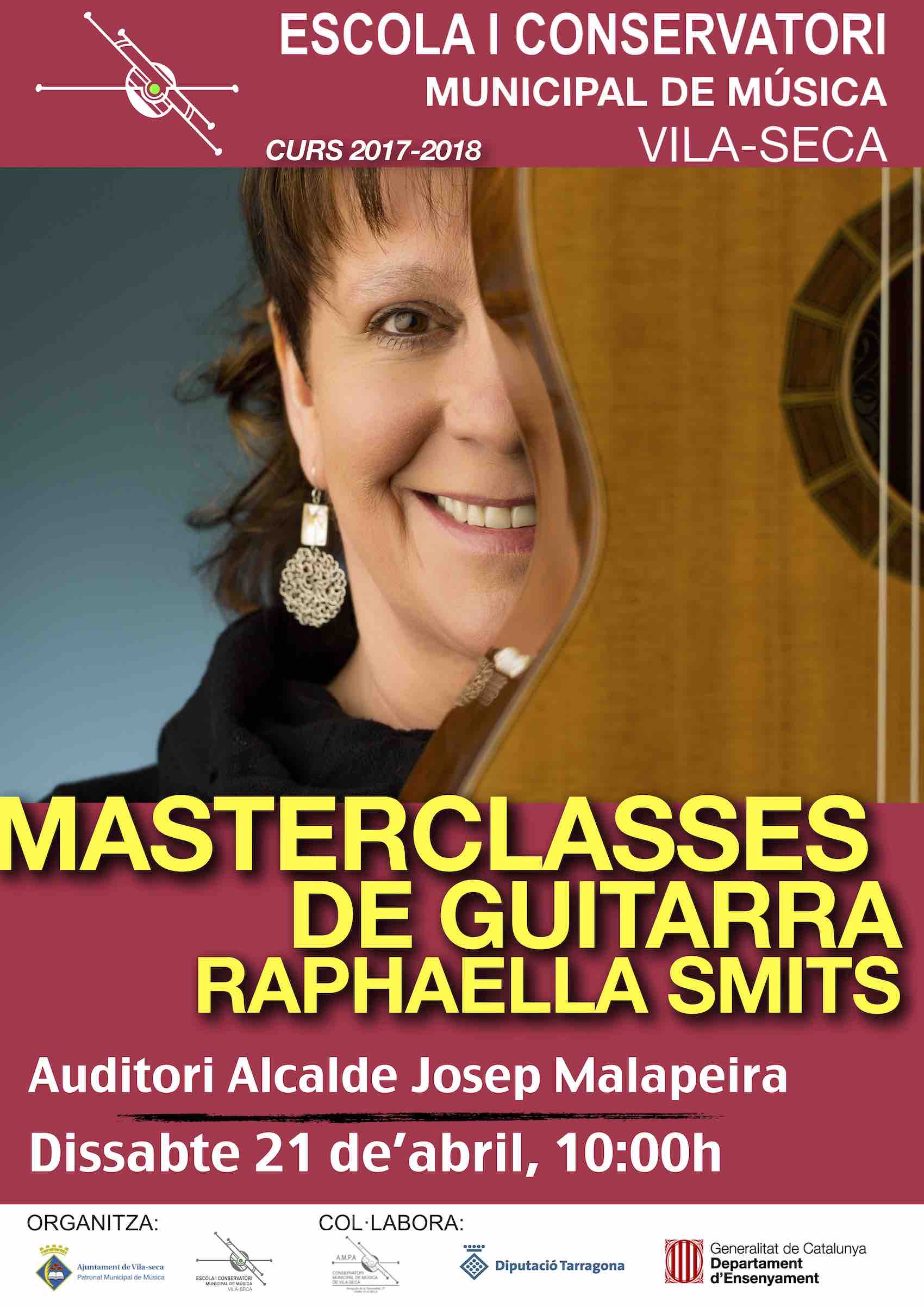 Jornada de classes magistrals a càrrec de Raphaella Smits