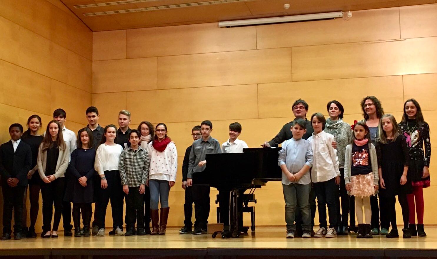 Concurs d'Obra Polifònica i Estudi Obligat del Departament de piano