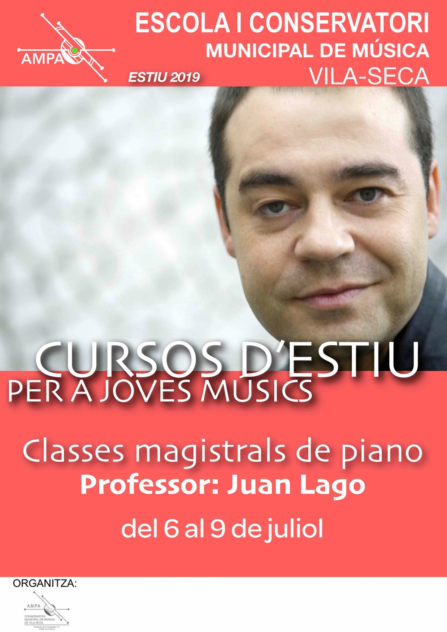 Inscripcions obertes al Curs d'Estiu de Joves Músics amb el pianista Juan Lago