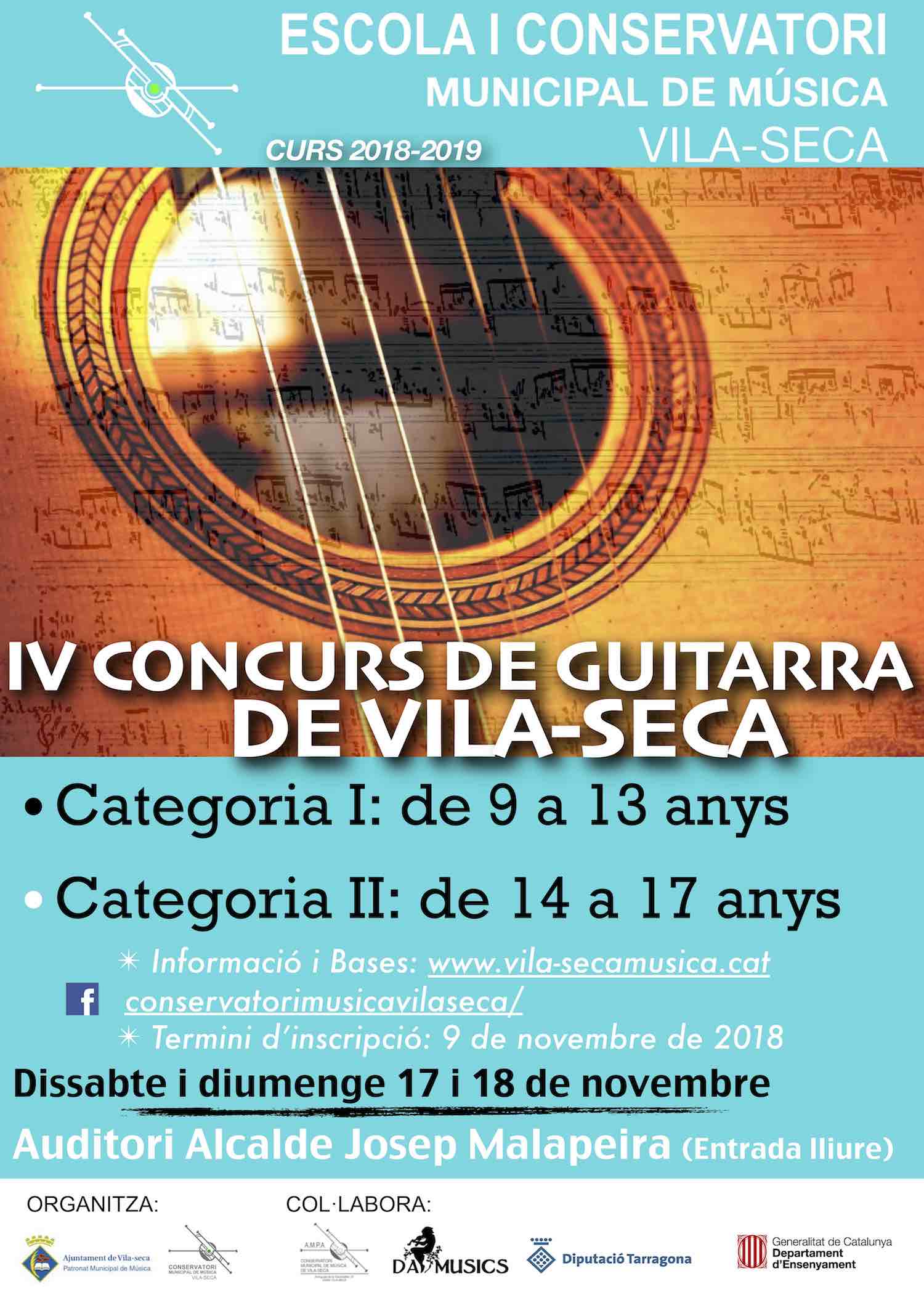 IV Concurs de Guitarra de Vila-seca