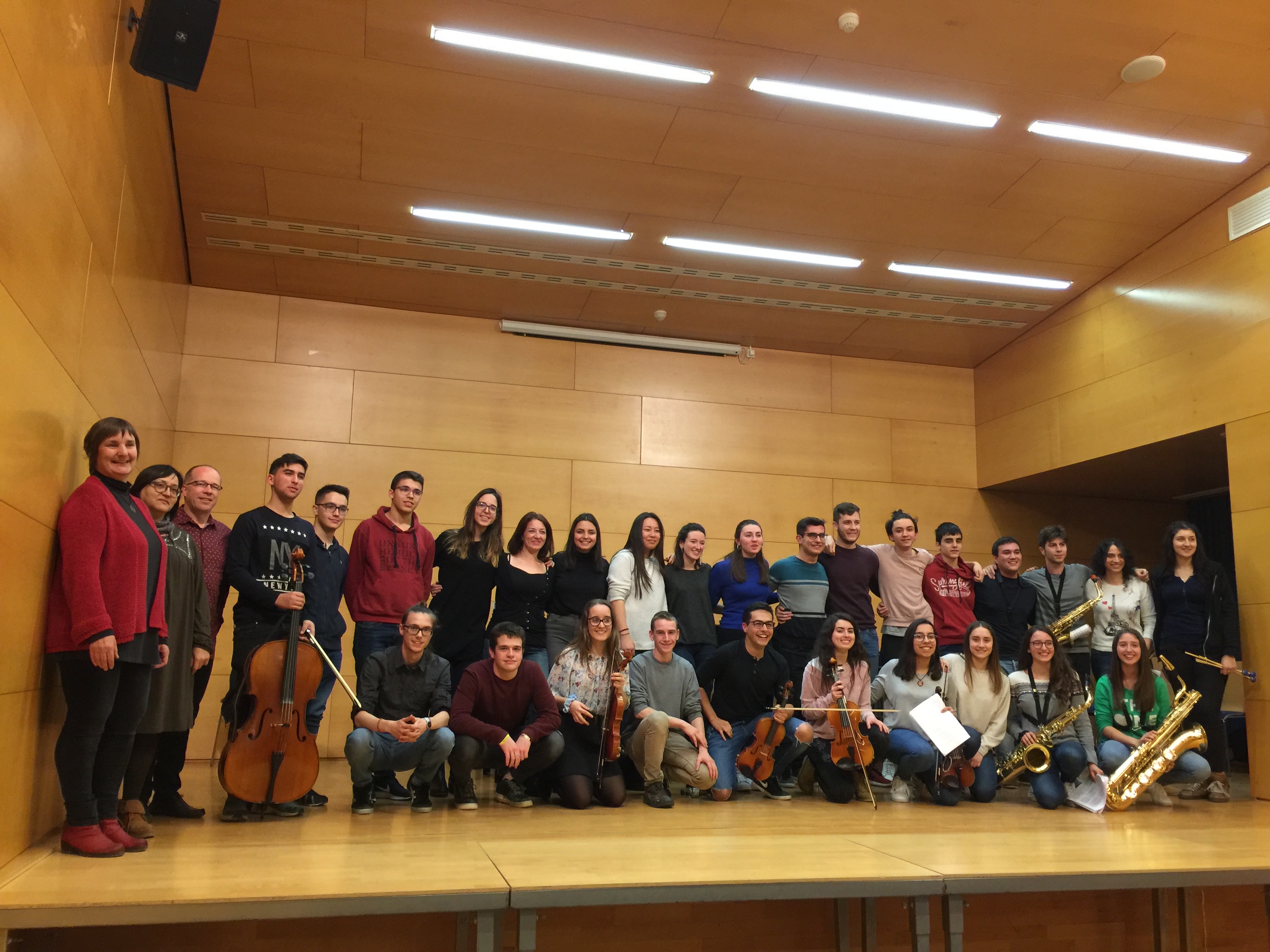 Intercanvi entre els departaments de Música de Cambra dels conservatoris de Tortosa i de Vila-seca