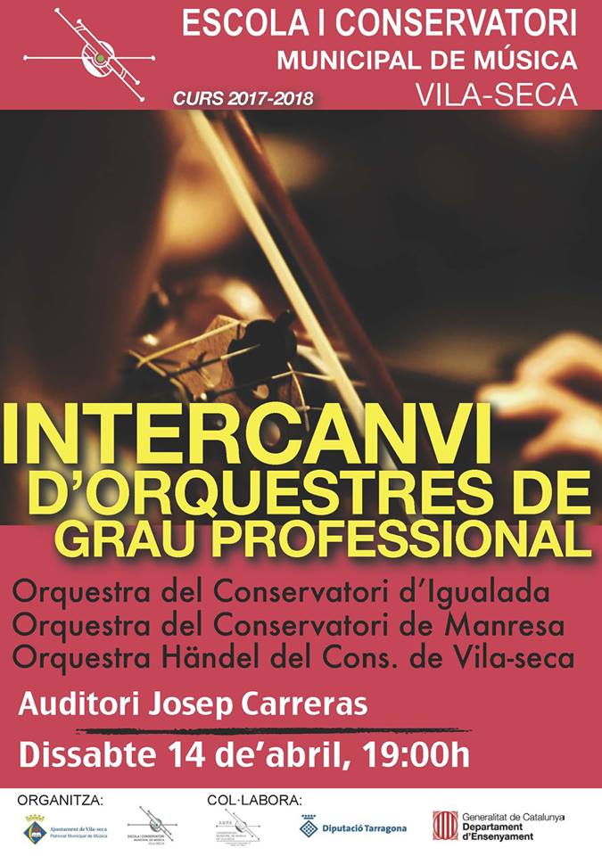 L'orquestra Händel participa en l'intercanvi d'orquestres de Grau Professional