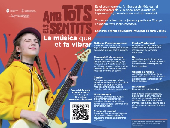 Ara et toca a tu! Nova oferta educativa per a joves i adults