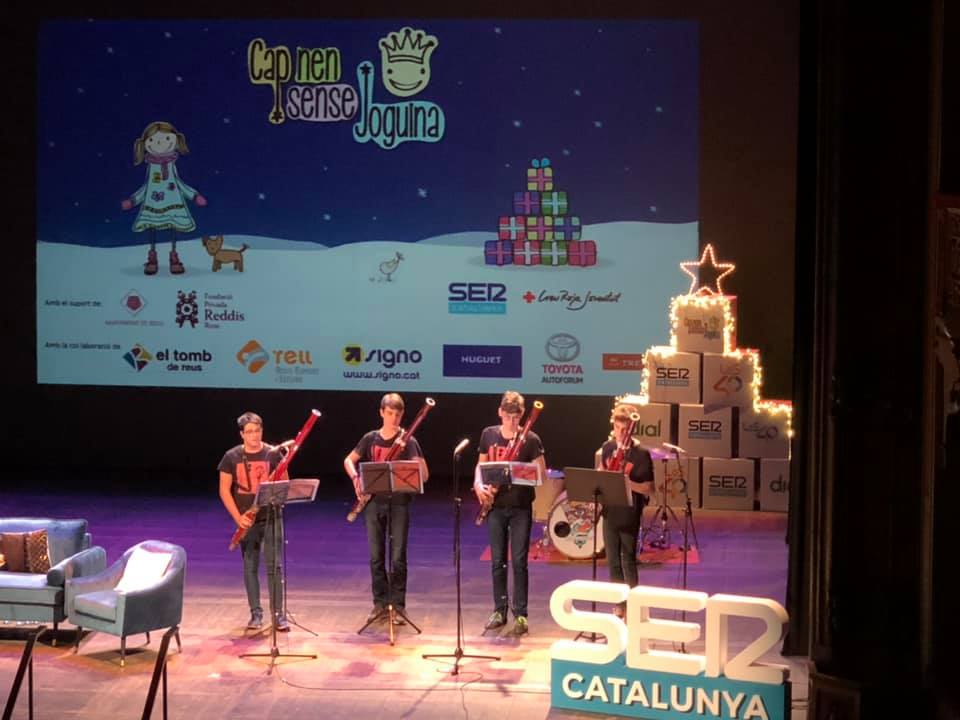 El quartet de fagots a la gala de 